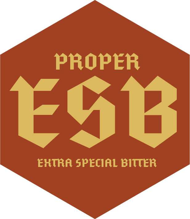 Inbound Proper ESB beer Label Full Size