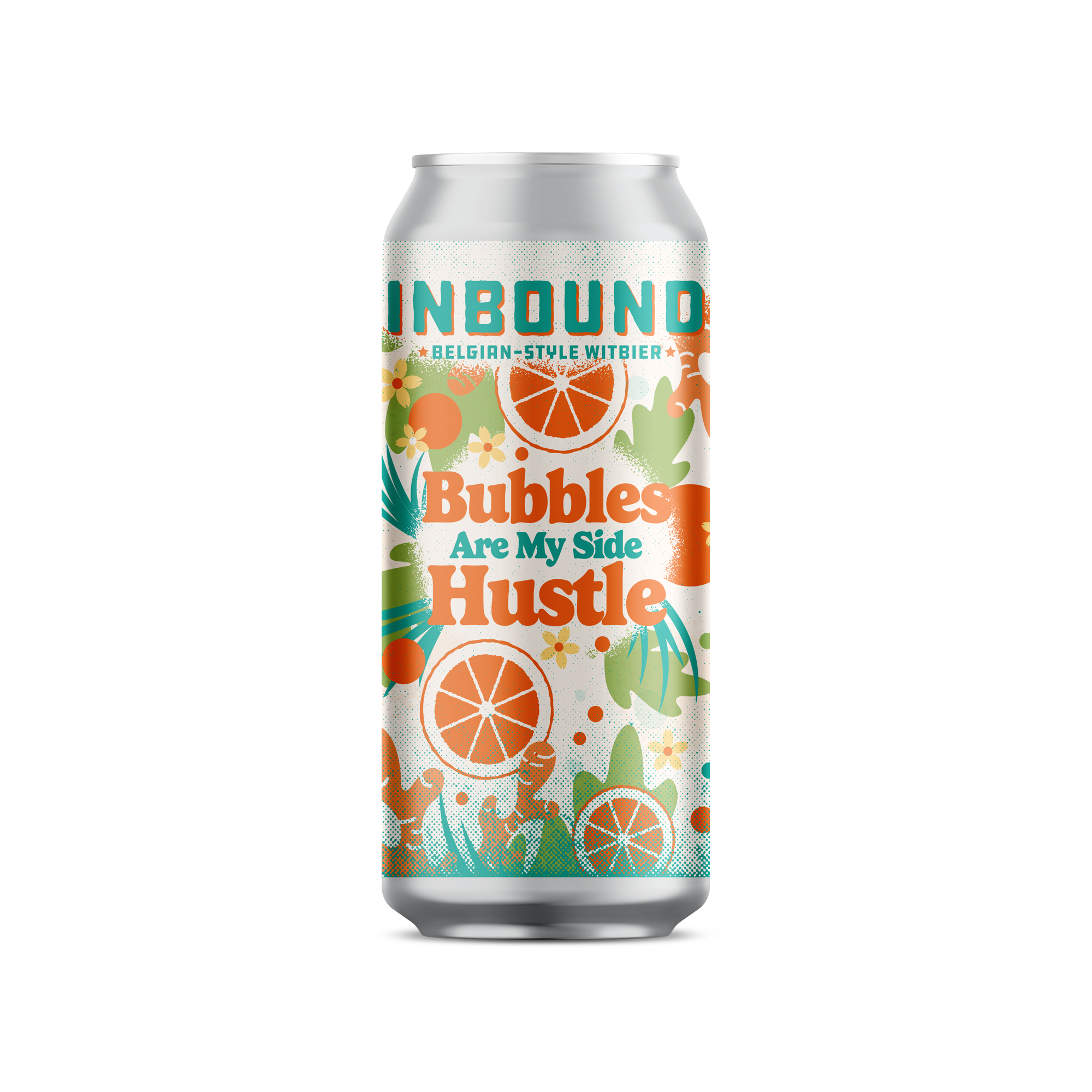 Inbound Bubbles Are My Side Hustle beer Label Full Size