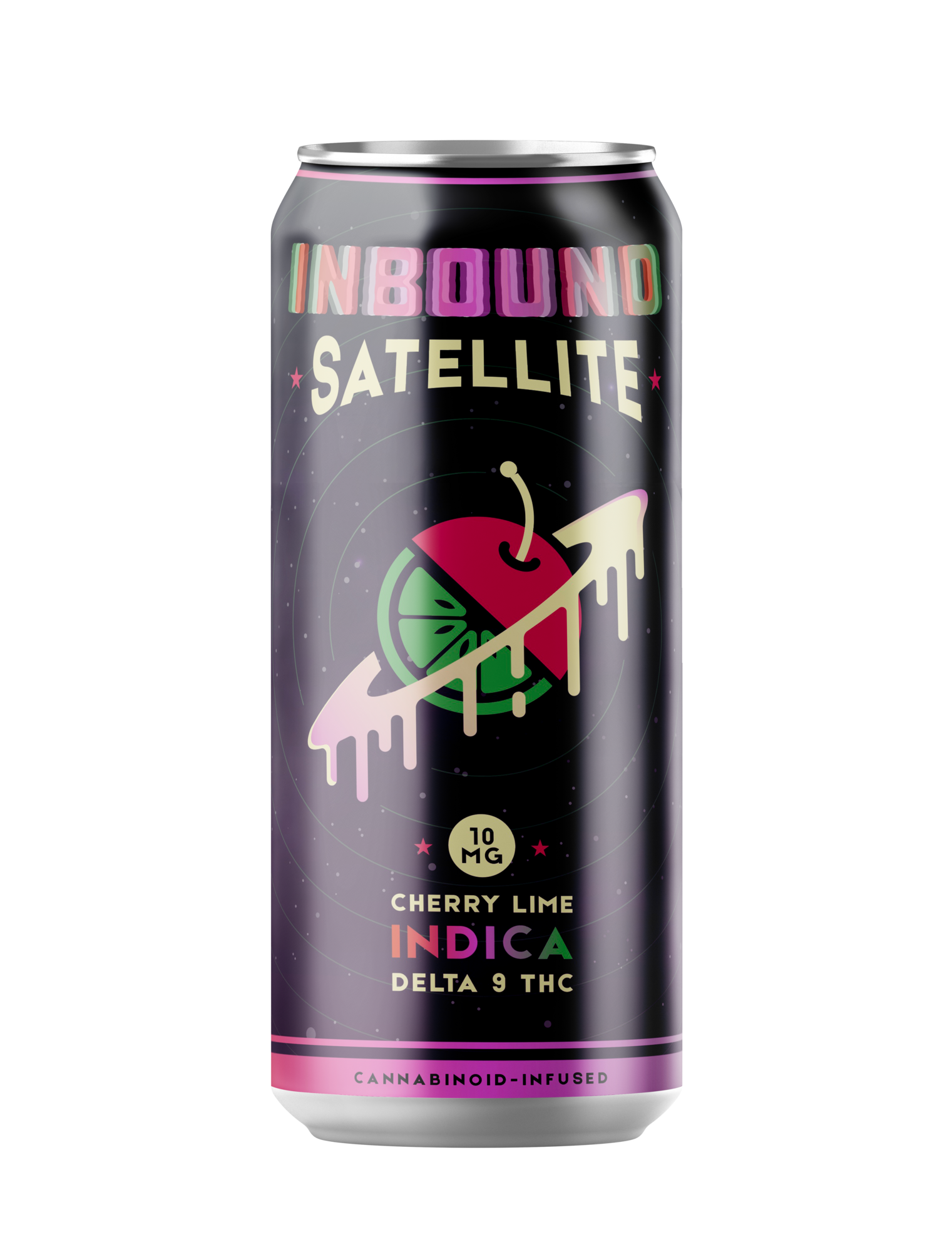 Inbound Satellite Cherry Lime beer Label Full Size