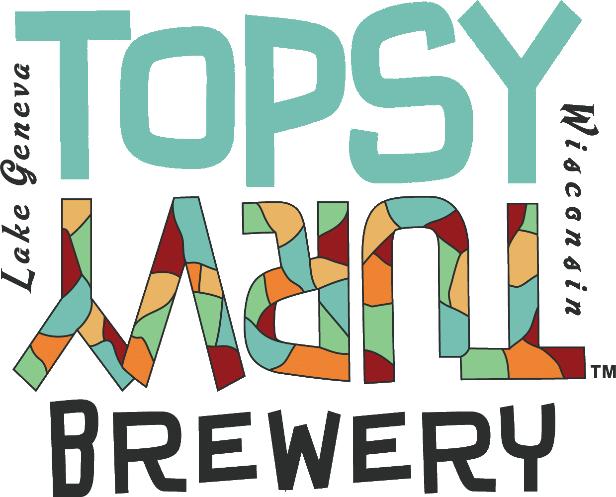Topsy Turvy Hugh Hefeweizen beer Label Full Size