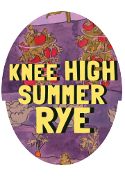 Exile Knee High Summer Rye beer Label Full Size