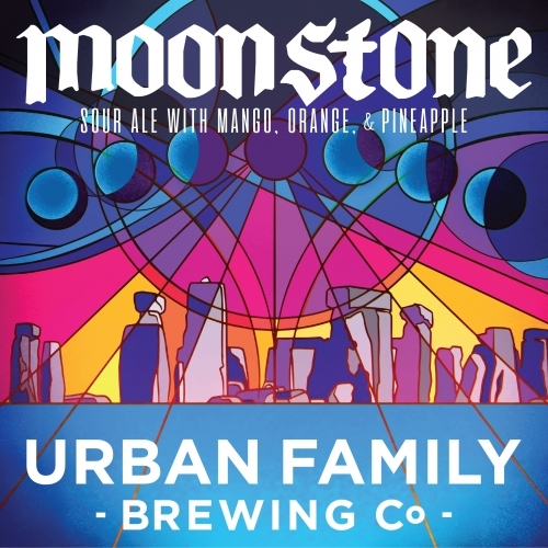 Urban Family Moonstone Sour Ale beer Label Full Size