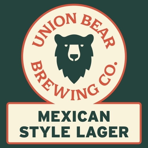 Union Bear Mexican Lager beer Label Full Size