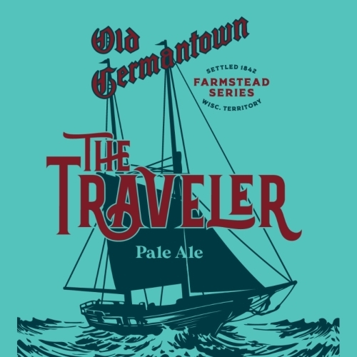Old Germantown The Traveler beer Label Full Size