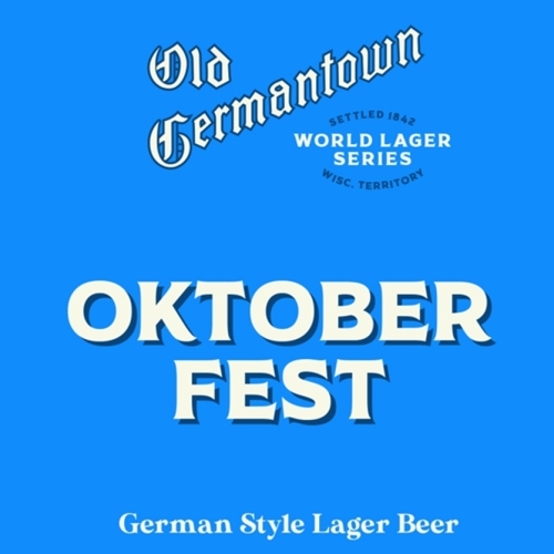 Old Germantown Oktoberfest beer Label Full Size