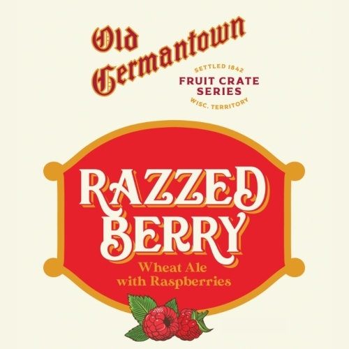 Old Germantown Razzed Berry beer Label Full Size