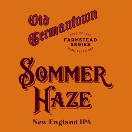 Old Germantown Sommer Haze: DDH Citra/Mosaic beer Label Full Size