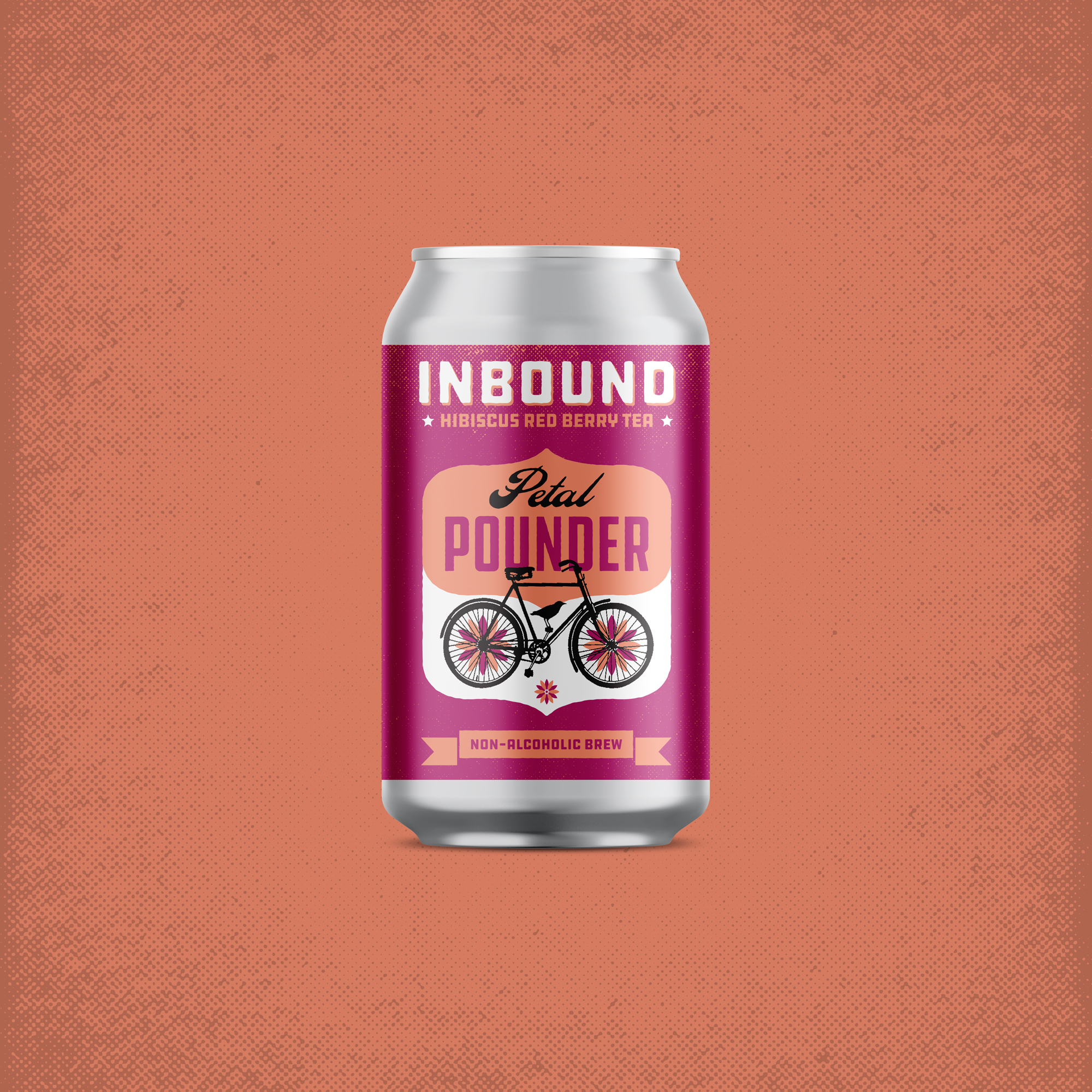 Inbound Petal Pounder: Hibiscus Berry beer Label Full Size