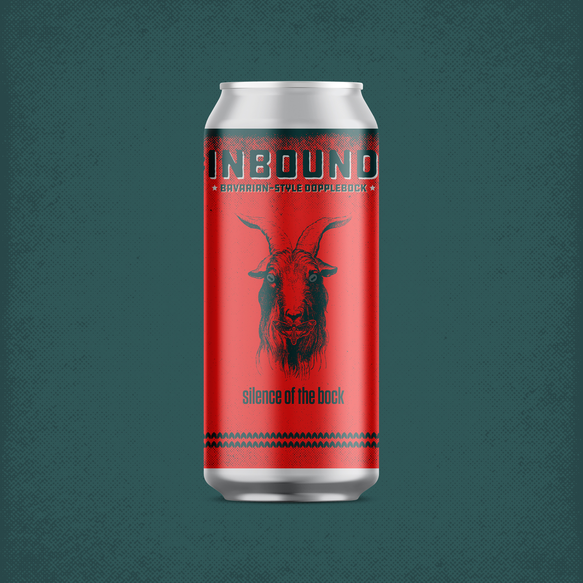 Inbound Silence of the Bock beer Label Full Size