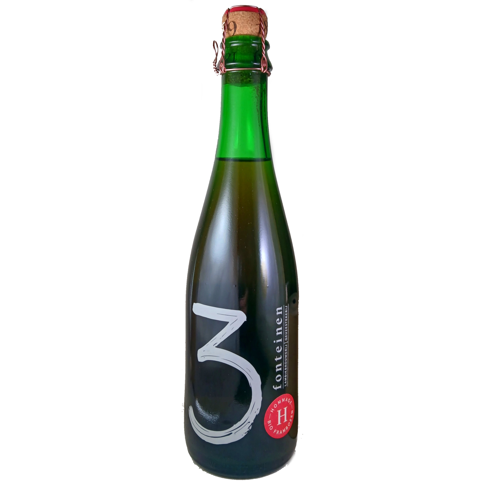 3 Fonteinen Hommage 2018 Blend No 57 beer Label Full Size