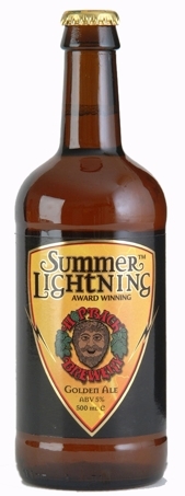 Hop Back Summer Lightning beer Label Full Size