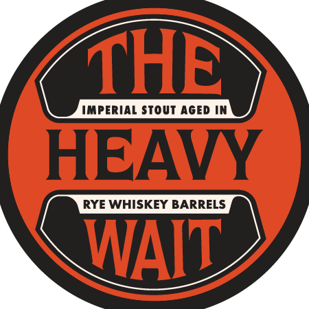 Pittsburgh + Iron City The Heavy Wait beer Label Full Size