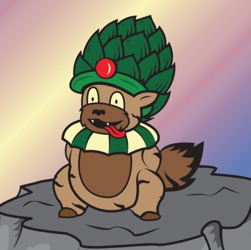 Aardwolf Slowking beer Label Full Size