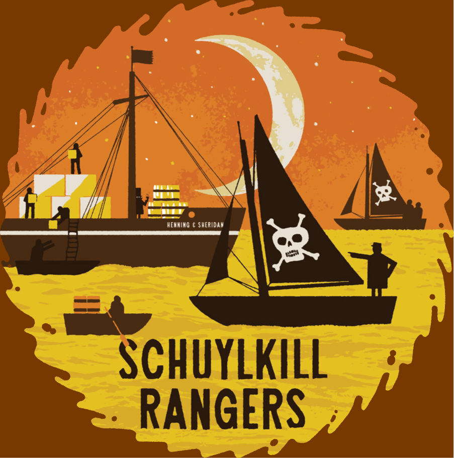 Prime Station Schuylkill Rangers beer Label Full Size