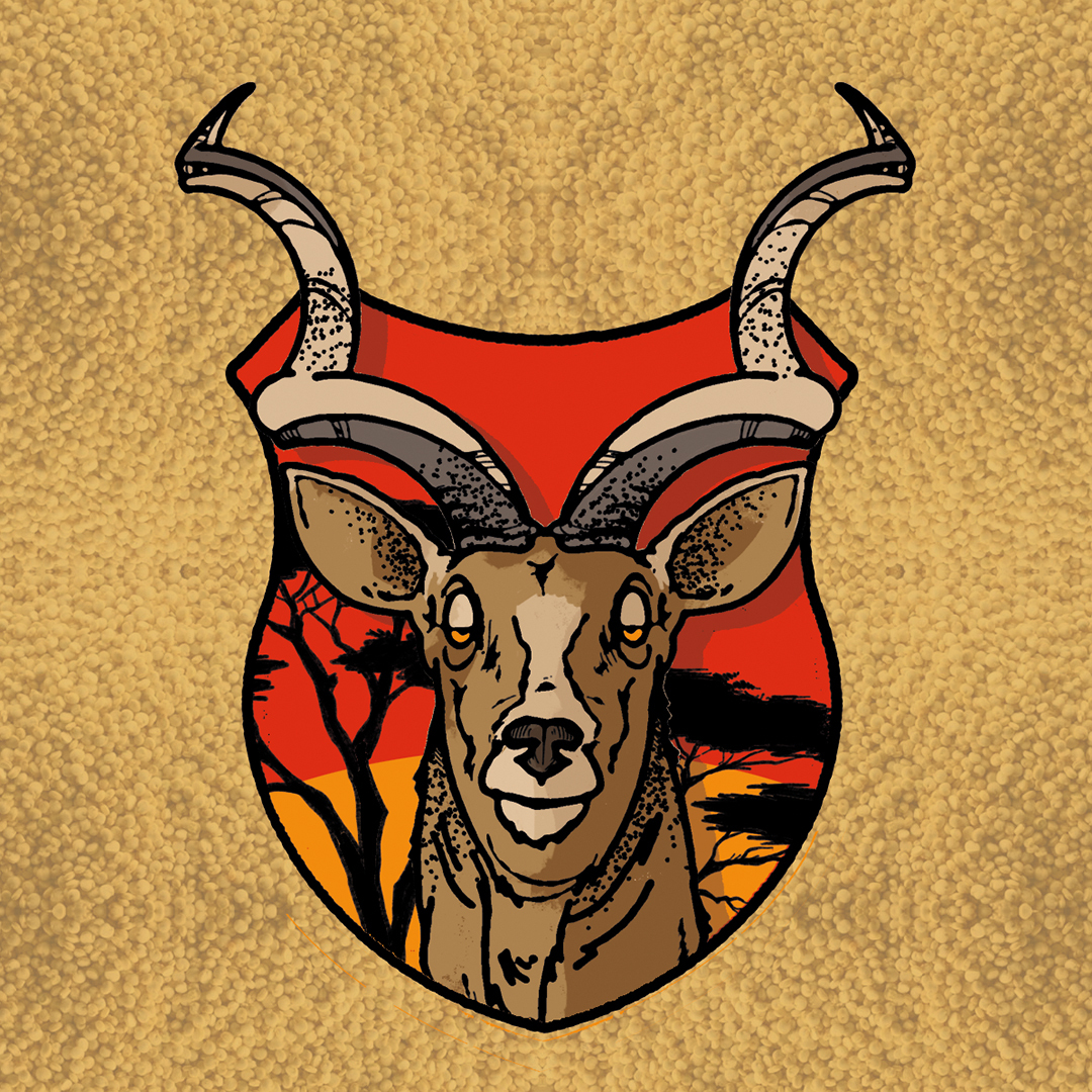 Tripping Animals Sahel beer Label Full Size