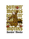 Central Coast Dunkin' Monks beer Label Full Size