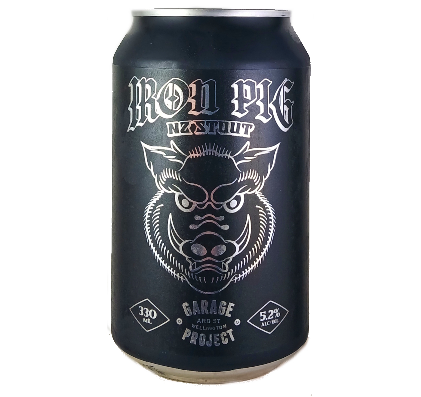 Garage Project Iron Pig beer Label Full Size