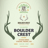 Honor Boulder Crest beer