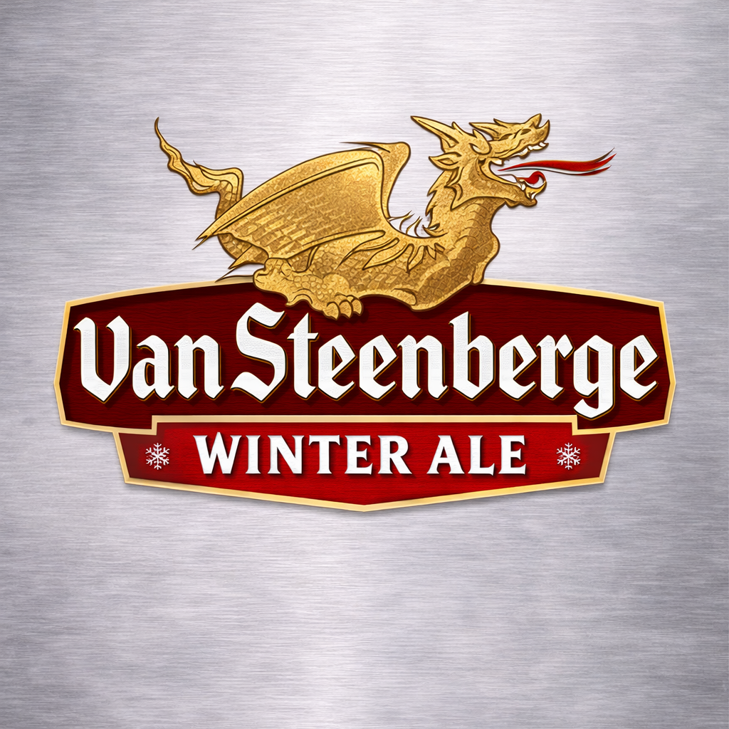 Van Steenberge Winter Ale beer Label Full Size