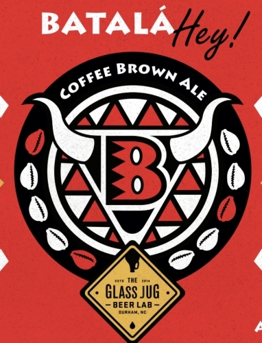 The Glass Jug Batala, Hey! beer Label Full Size