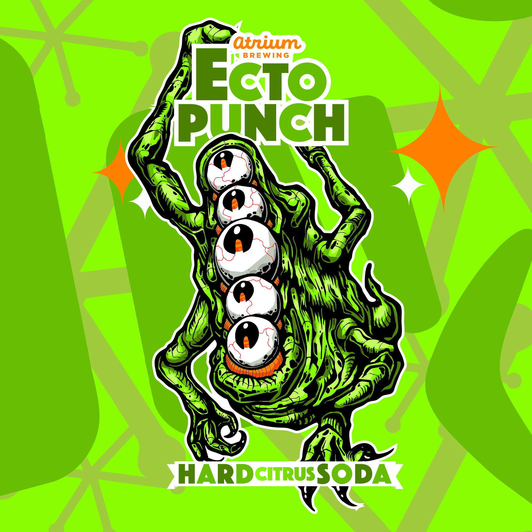 Atrium Ecto Punch beer Label Full Size