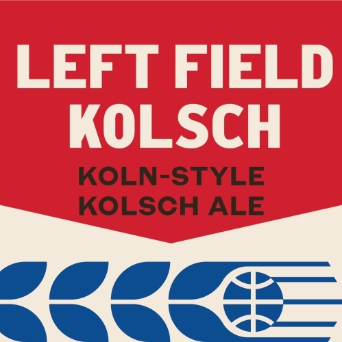 Fields & Ivy Left Field Kölsch beer Label Full Size