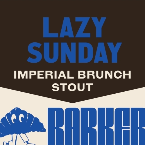 Fields & Ivy Lazy Sunday Imperial Brunch Stout beer Label Full Size