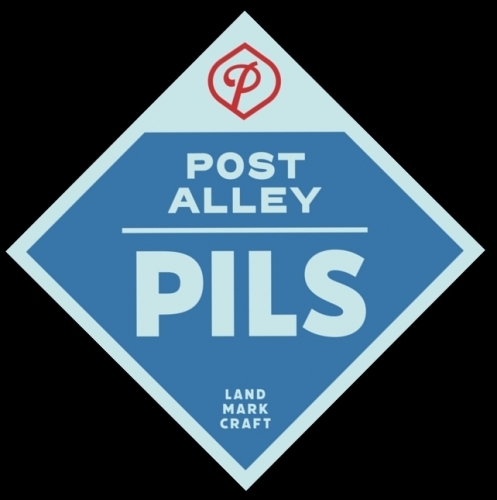 Pike Post Alley Pils beer Label Full Size