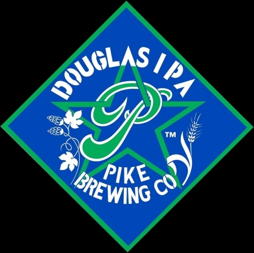 Pike Douglas IPA beer Label Full Size