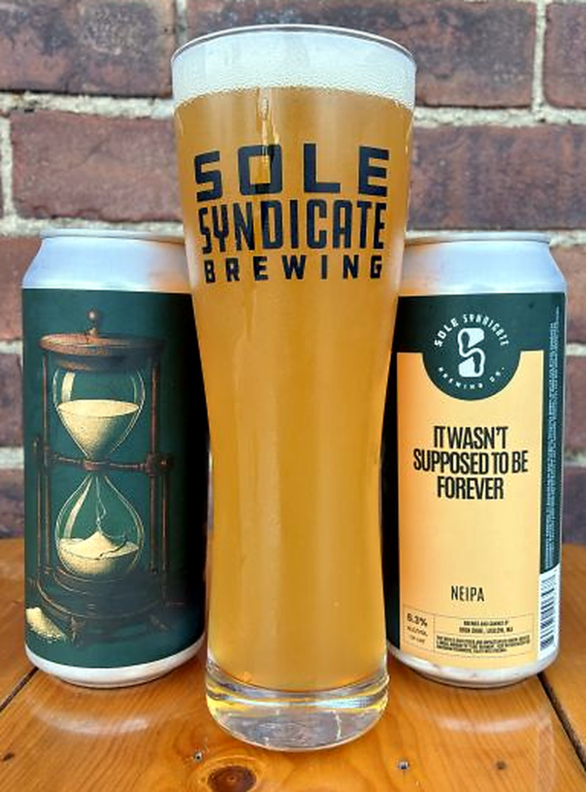 Sole Syndicate It Wasn't Supposed To Be Forever beer Label Full Size