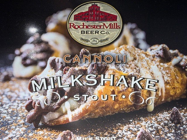 Rochester Mills Cannoli Milkshake beer Label Full Size
