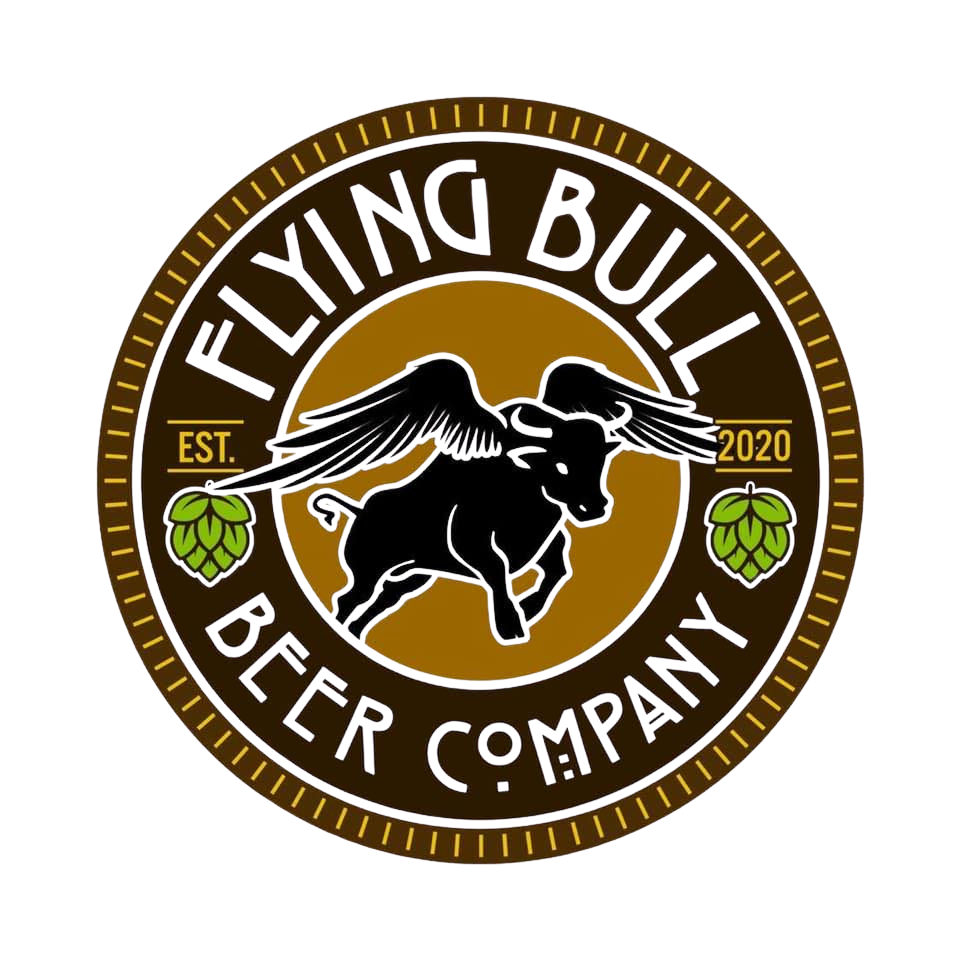 Flying Bull Mackinaw Peach Wheat beer Label Full Size