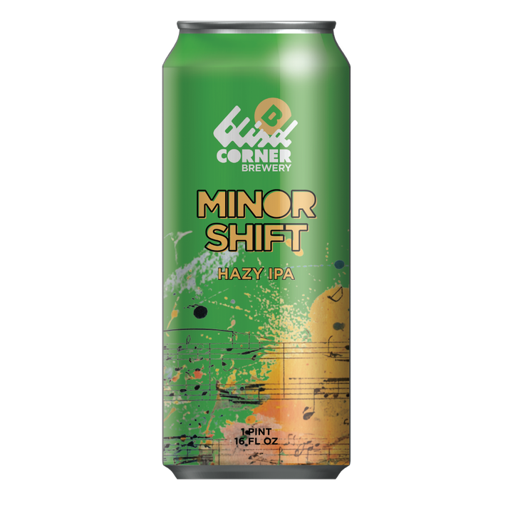 Blind Corner Minor Shift beer Label Full Size