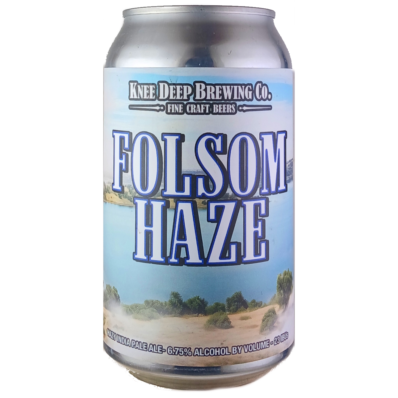 Knee Deep Folsom Haze beer Label Full Size