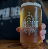 Upper Depot Pete’s Pilsner beer