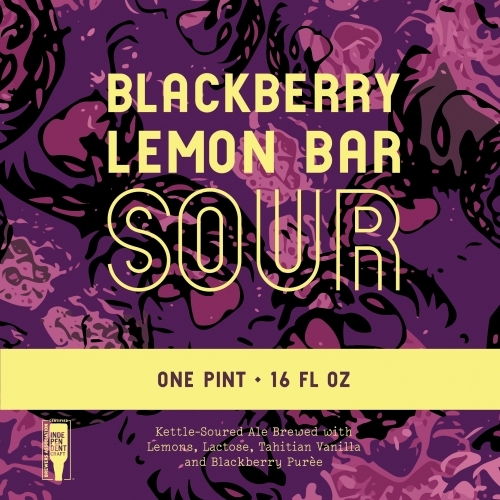 Loveland Blackberry Lemon Bar Sour beer Label Full Size