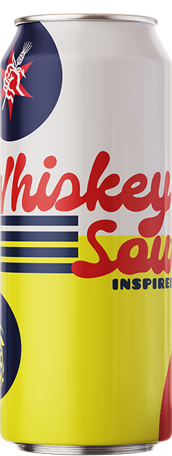 Revolution Whiskey Sour beer Label Full Size