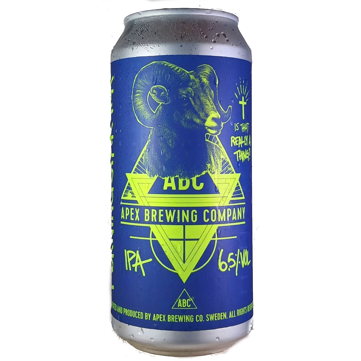 Apex Morning Star beer Label Full Size