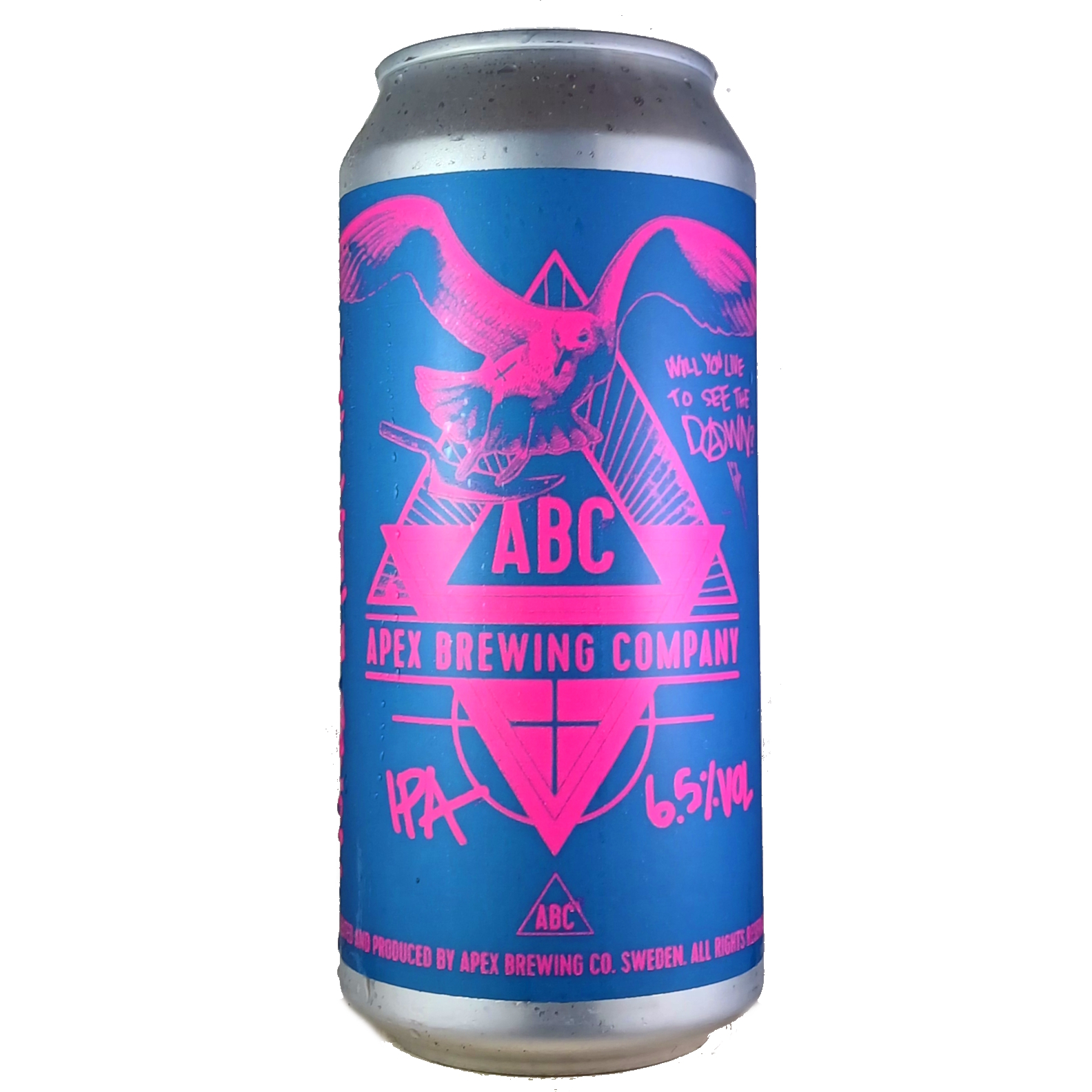 Apex World Eater beer Label Full Size
