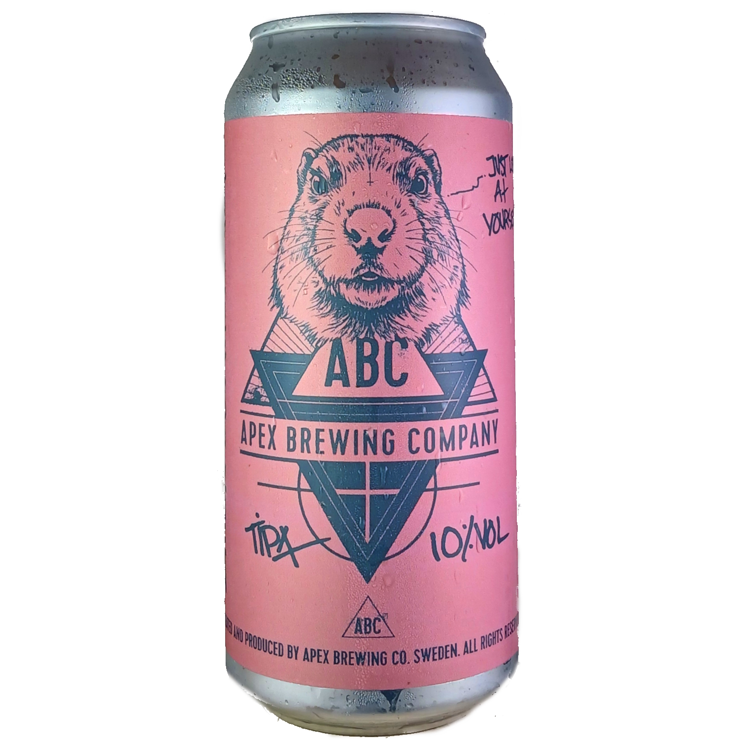 Apex Bitter Isolation beer Label Full Size