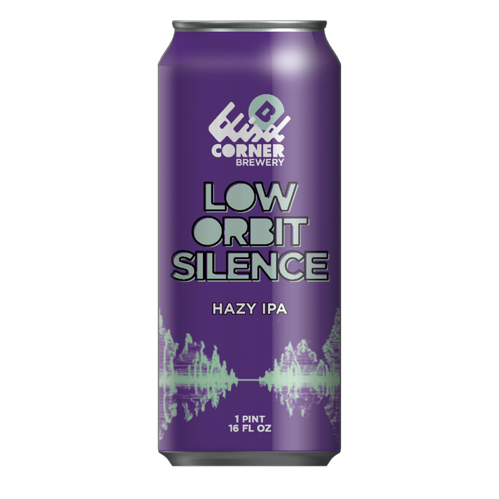 Blind Corner Low Orbit Silence beer Label Full Size