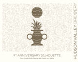Hudson Valley 9th Anniversary Double Peach and Vanilla Silhouette beer