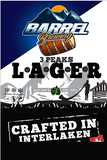 Barrel 3 Peaks Barrel Lager beer