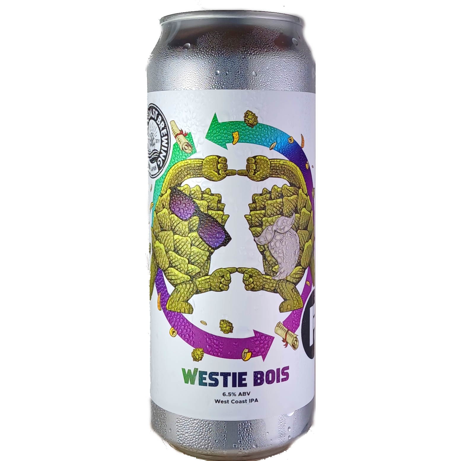 WCB Westie Bois beer Label Full Size