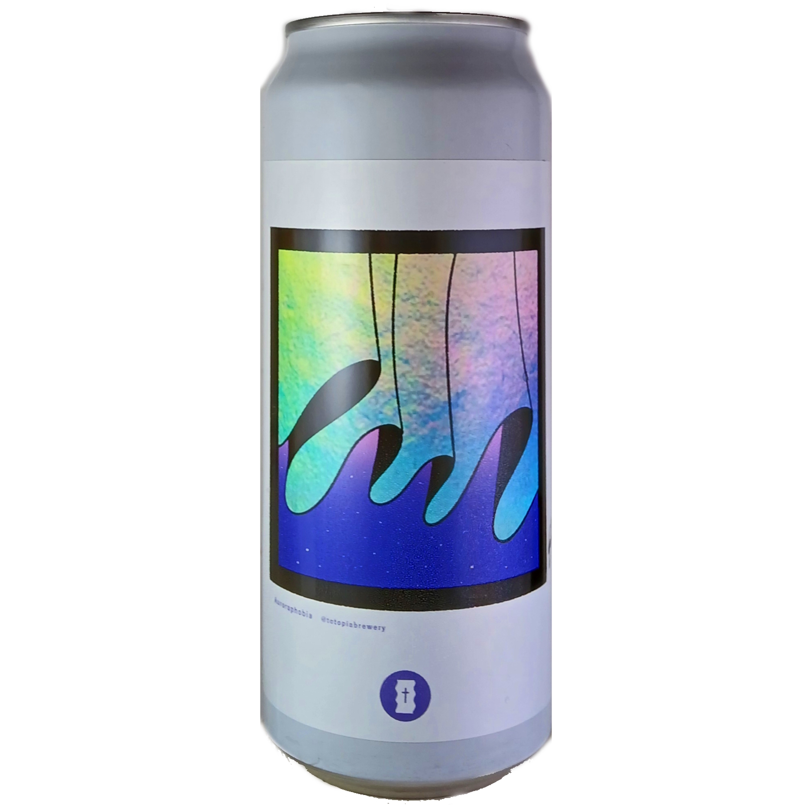 Totopia Auraphobia beer Label Full Size