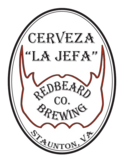 Redbeard Brewing Cerveza "La Jefa" beer