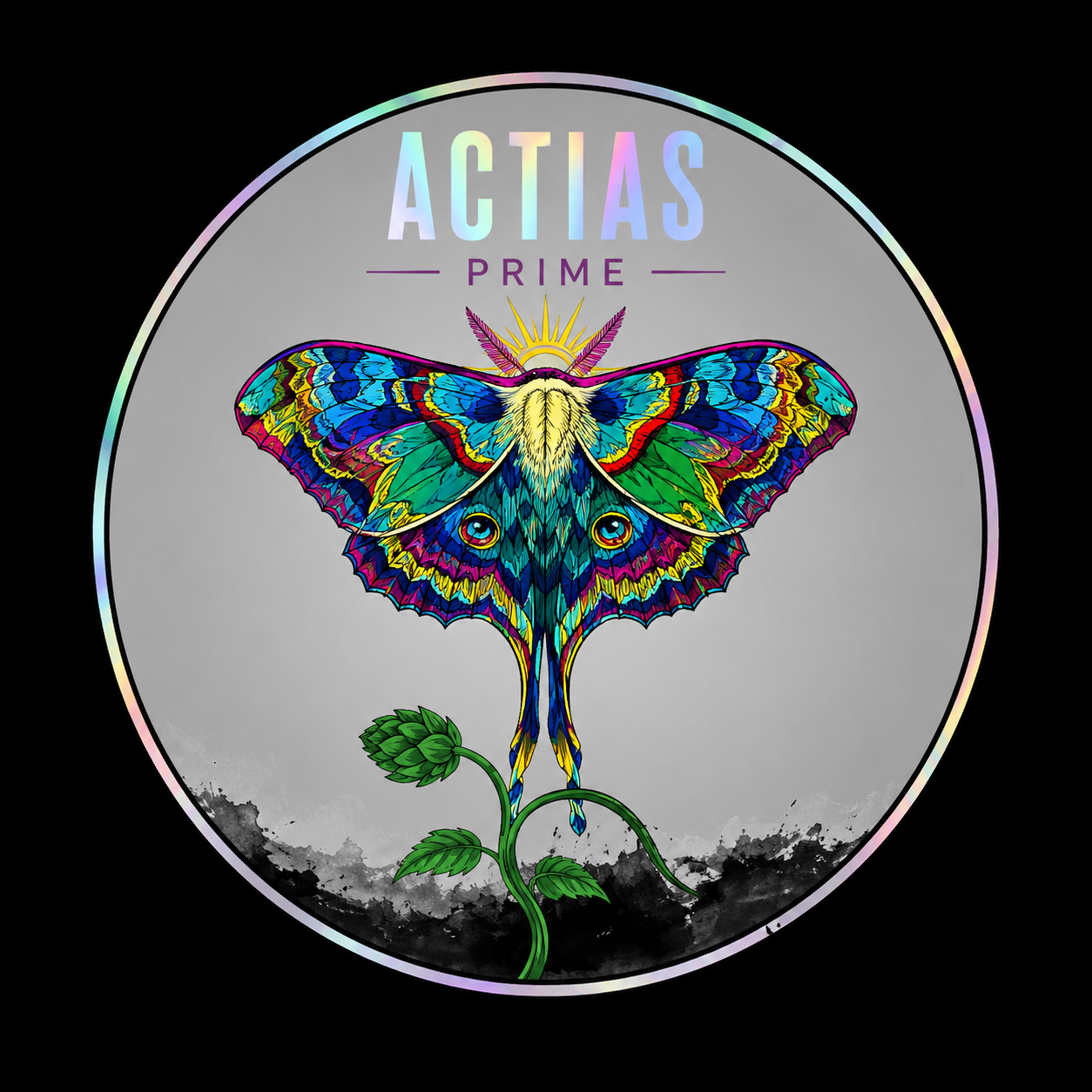 Parish Actias Prime beer Label Full Size