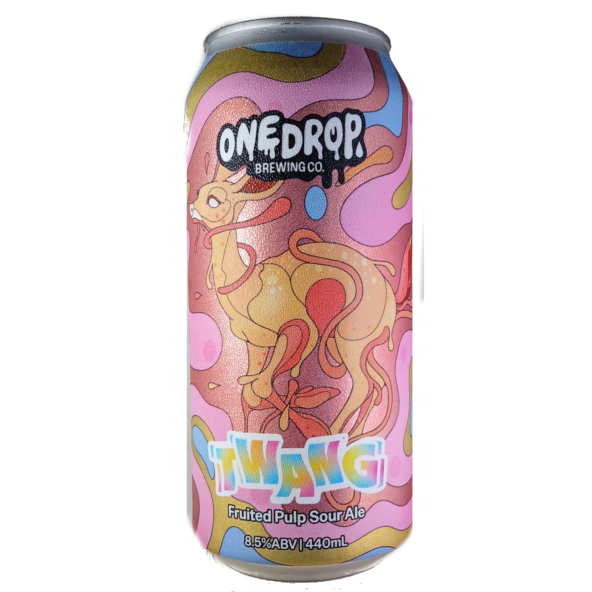 One Drop Twang beer Label Full Size