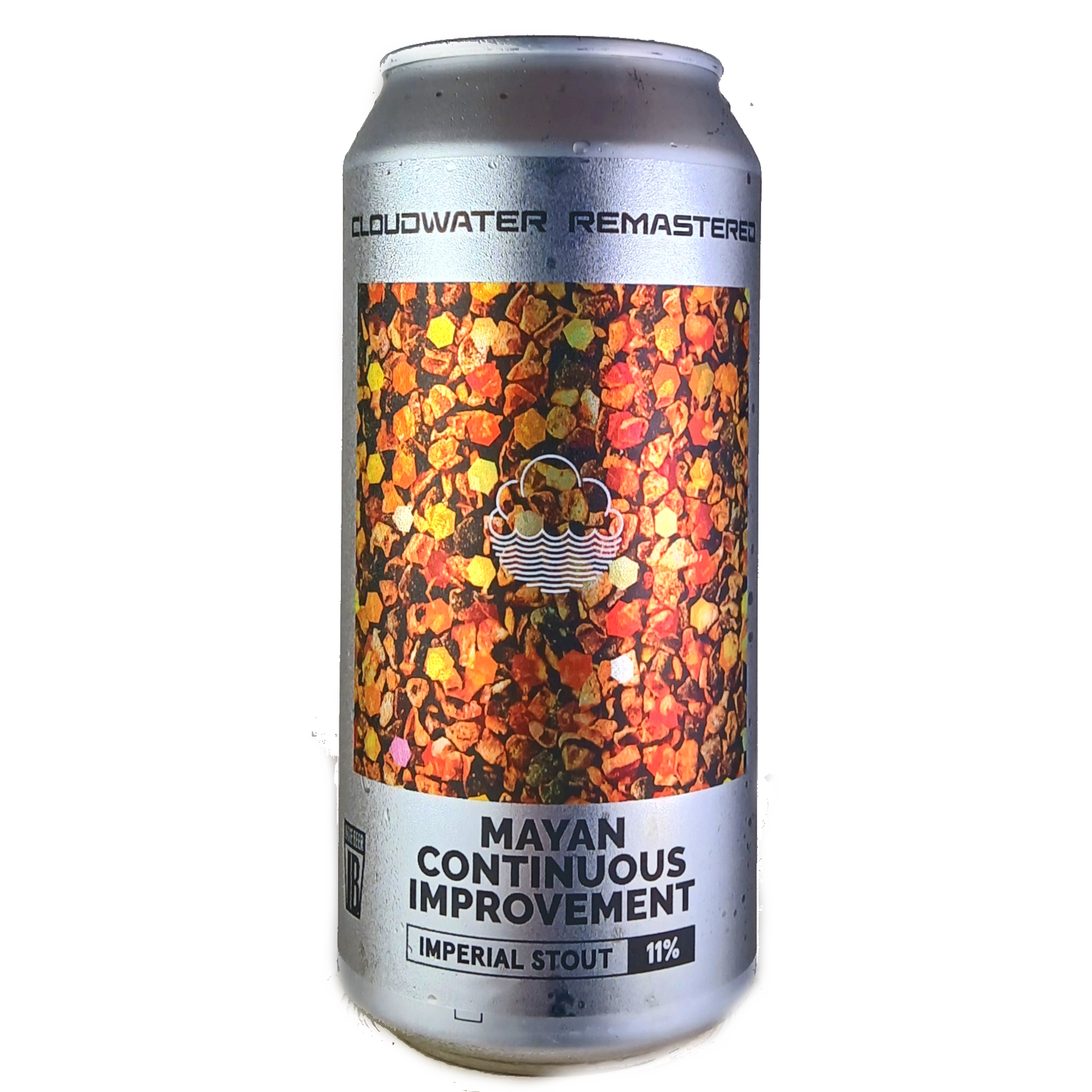 Cloudwater Mayan Continuous Improvement beer Label Full Size