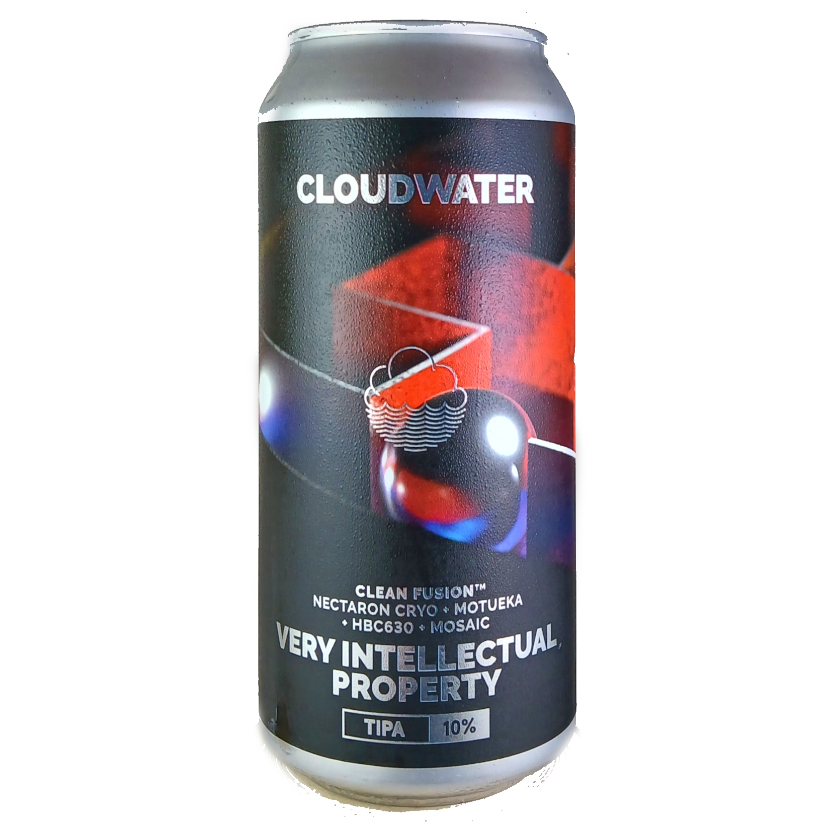 Cloudwater Very Intellectual Property beer Label Full Size